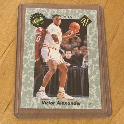 1991 CLASSIC BASKETBALL DRAFT PICKS VICTOR ALEXANDER #11 - IOWA STATE