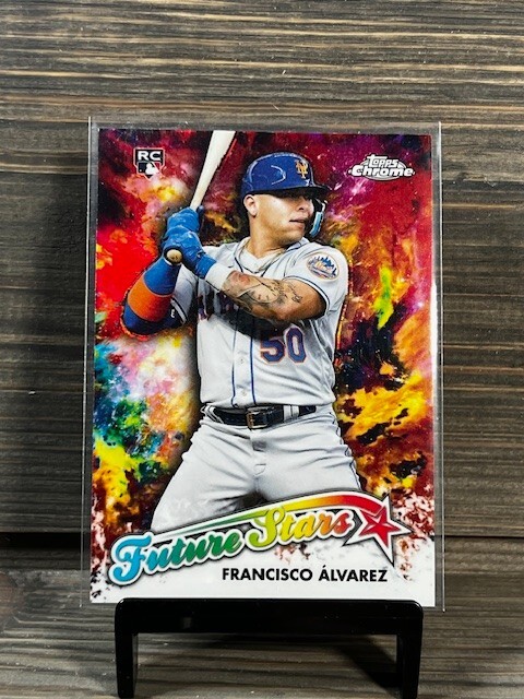 2023 Topps Chrome - Future Stars #FS-17 Francisco Alvarez (RC)