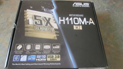 Asus H110M-A/M.2  Socket 1151 DDR4 Motherboard