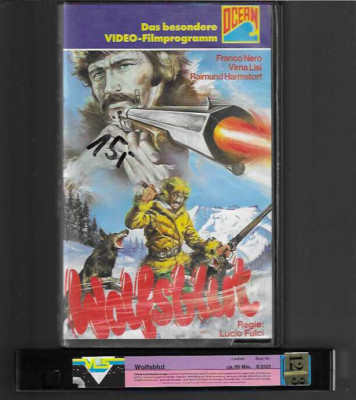 Ocean / VPS Video  Franco Nero  Virna Lisi   WOLFSBLUT  Lucio Fulci  VHS Rarität
