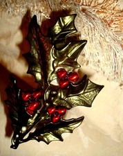 B&BW SLATKIN HOLLY IVY MISTELZWEIG BEEREN EINGESTELLT ELEKTRISCHER STECKER