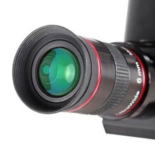68 Degree Ultra Wide Angle 6mm Eyepiece Lens 1.25" for Astronomical Telescope
