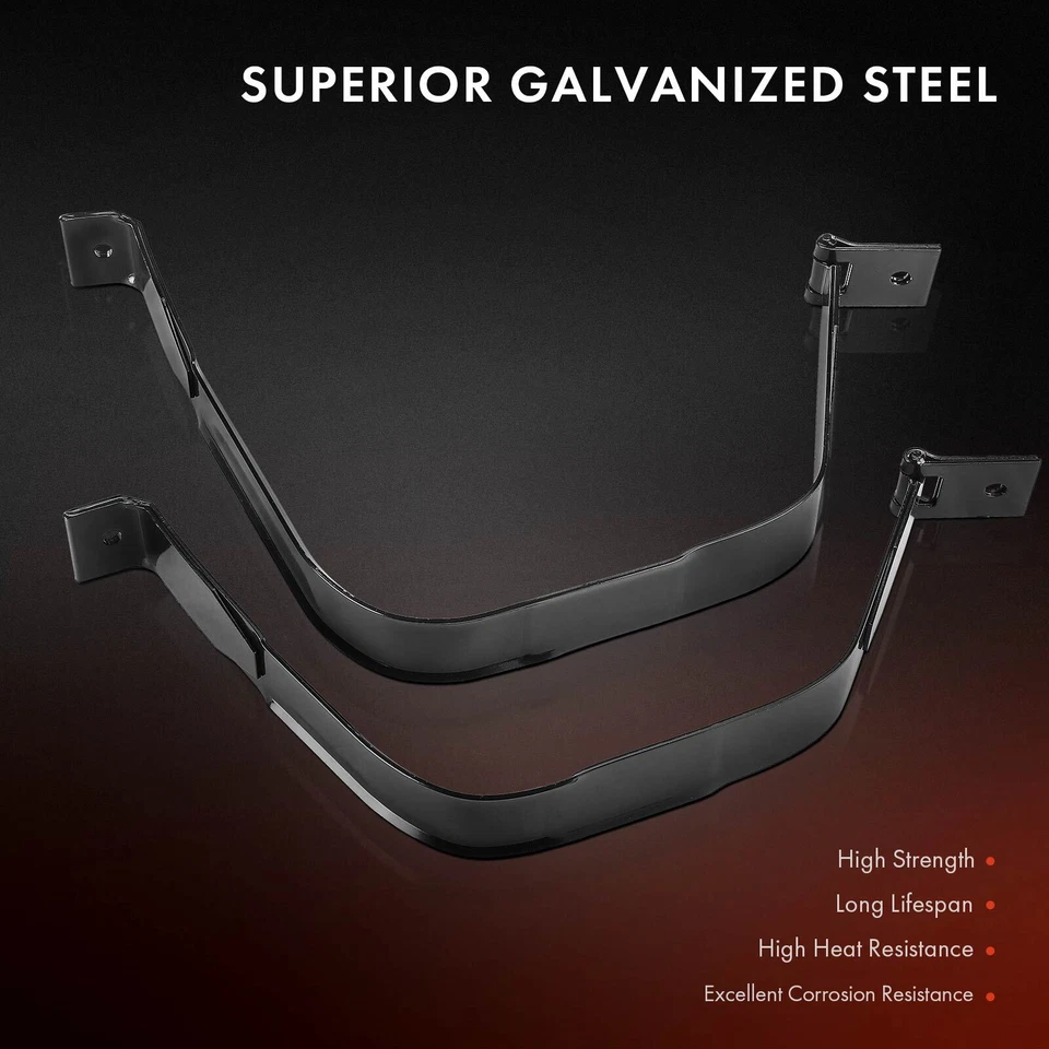 2x Fuel Tank Mounting Straps For Ford F-250 1999-2010 F-350 F-450 Super Duty - Image 2 of 4