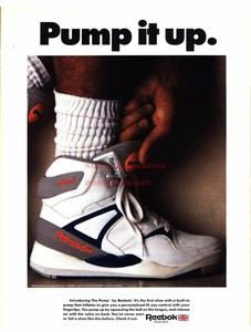 REEBOK PUMP VINTAGE POSTER ADVERTISING PROMO REPRINT |24 by 36 inch| | eBay