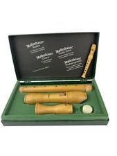 Mollenhauer 2025 Chorus Light Pear Wood Baroque Double Hole Recorder Instrument
