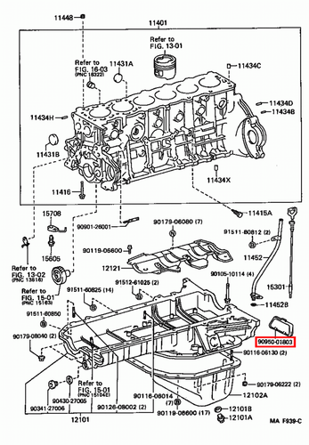 Genuine Toyota LandCruiser FZJ105 1FZ 4.5 Petrol Inspection Hole Plug Cover - Picture 3 of 10