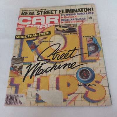 1987 January, Car Craft Magazine, Real Street Eliminator  (MH293)