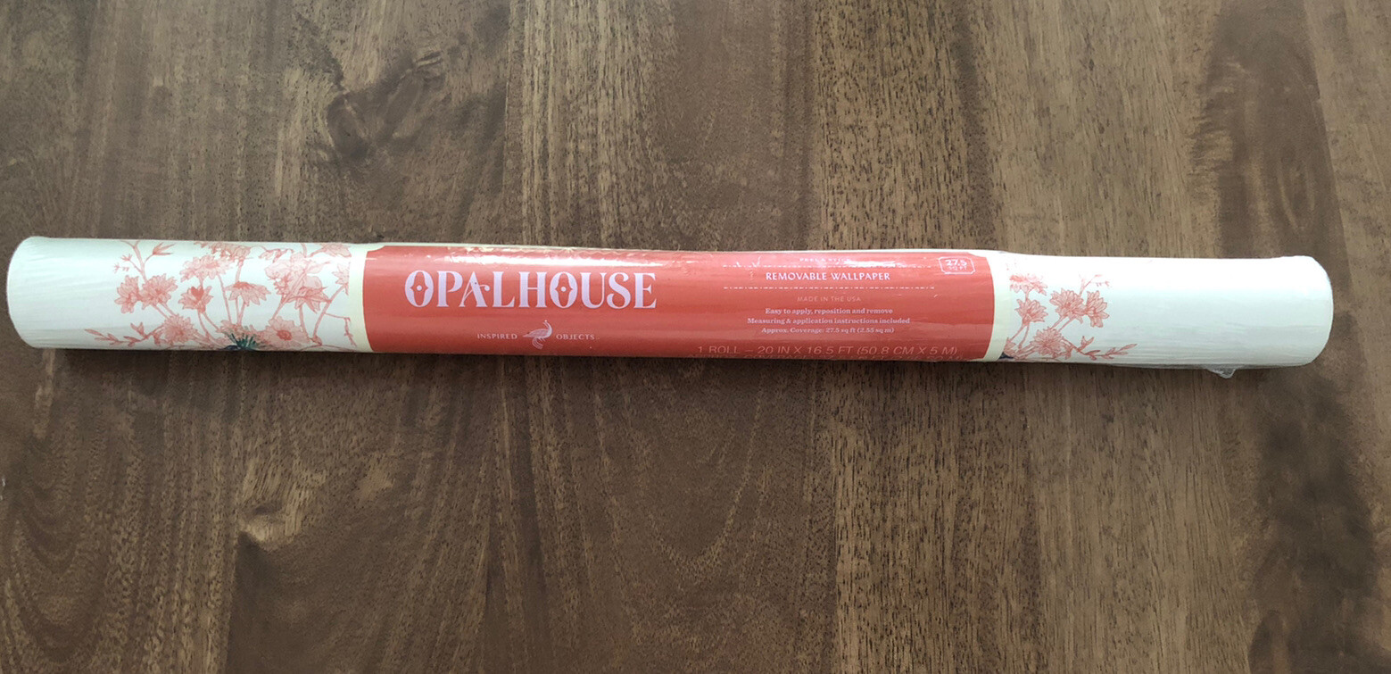 Peacock+Peel+26+Stick+Removable+Wallpaper++Opalhouse+Bird+Cage+27.5