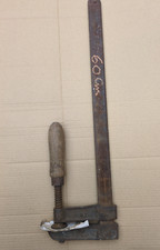 1 x  alte Schraubzwinge Schraubklemme   Spannzwinge Klemmzwinge 60 cm L.