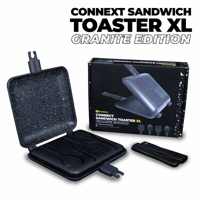 Ridgemonkey NEW Deep Fill XL Connect Compact Sandwich Toaster Plus