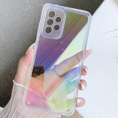 Case For Samsung Galaxy S26 Ultra S25 S24 S23 S22 Colorful Clear Hybrid Cover