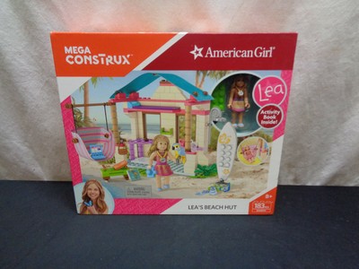 mega construx american girl lea's beach hut