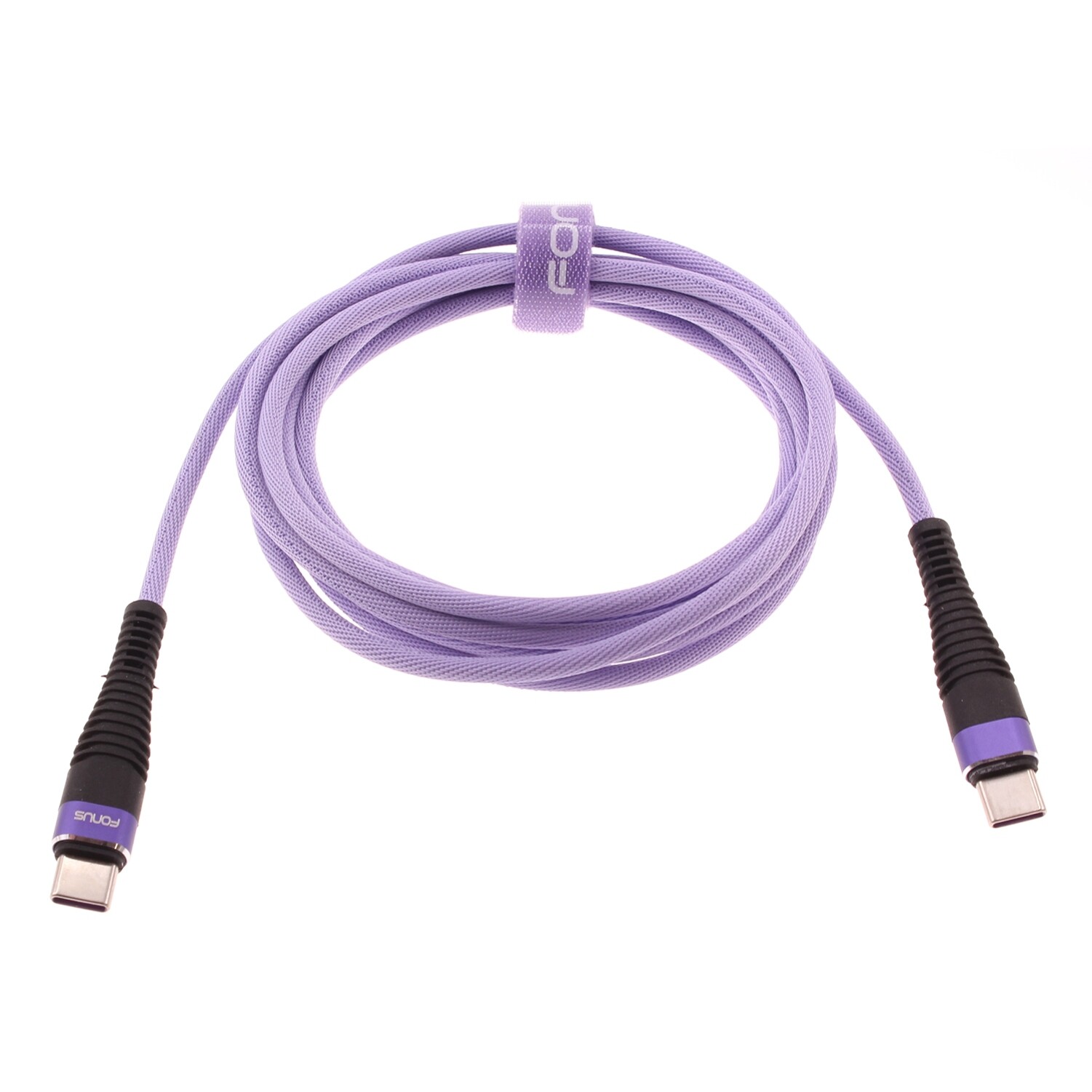 PD Fast Charging 6ft Purple USB-C Cable for iPad Pro 11 (1st-4th Gen)-image