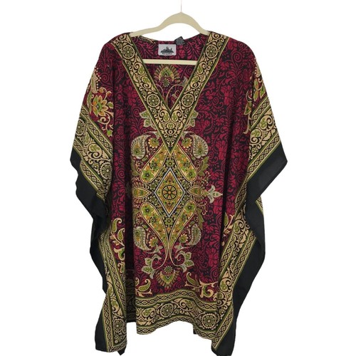 Vintage Scarf Shirt Women's One Size Made in India Metropolitan Brand