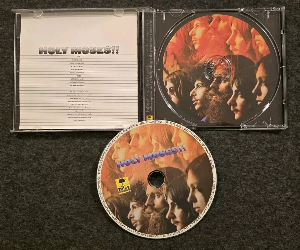 CD Holy Moses - Holy Moses, Fallout FOCD 2082, US Psychedelic Rock, 1971/2007 RI - Bild 3 von 3
