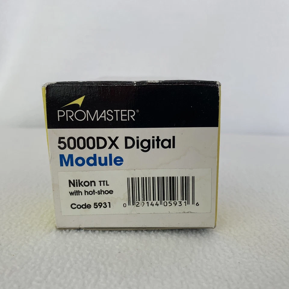 Promaster 5000DX Digital Module Nikon TTL with Hot-Shoe #5931 No Manual - Image 4 of 4