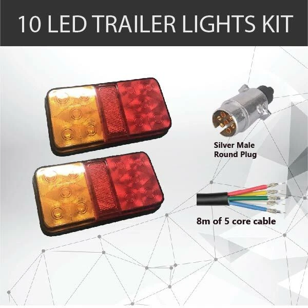 Wire Led Trailer Lights Shelly Lighting
