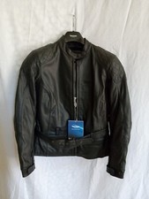 Triumph Melina Leather Padded Motorcycle Jacket Womens Large