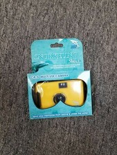 10FT Waterproof 35mm Film Camera with Case for Snorkeling, yellow