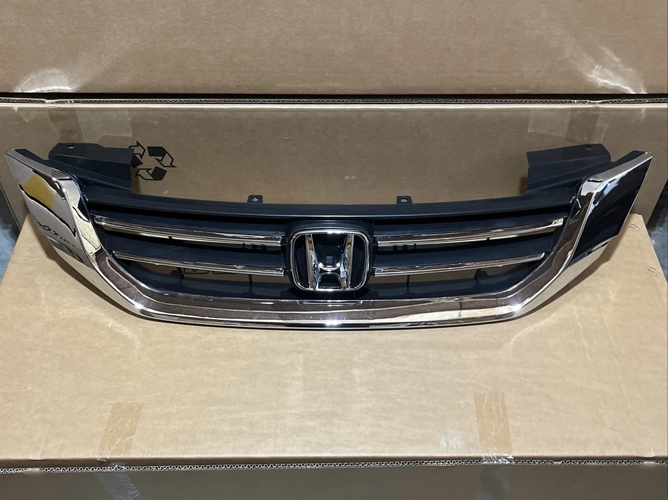 Nuevo conjunto de parachoques delantero Honda Accord 2013-2015 sedán con emblema Foto 2 de 4