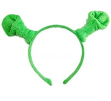 Shrek Ears Headband Green Ogre Ears Bug Antenna Fairytale Costume Halloween