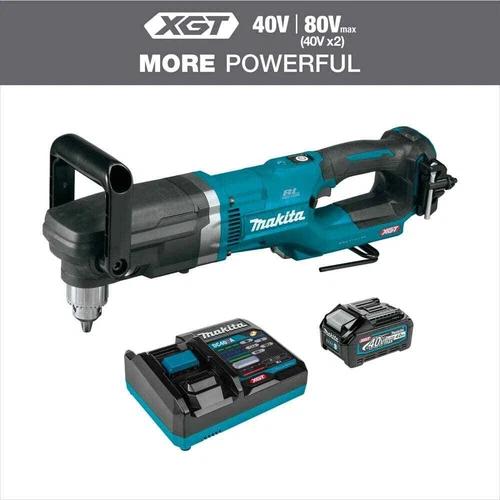 Makita GAD01M1 40V MAX XGT BL Li-Ion 1/2 in. Right Angle Drill Kit (4 Ah)