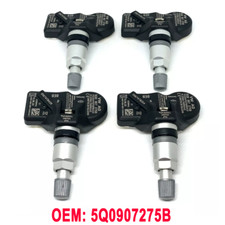 4x 5Q0907275B Reifendrucksensoren Sensor 433MHz Für VW Passat Porsche Skoda Seat