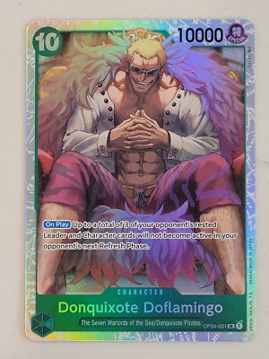 One Piece CCG - OP04-031 - Donquixote Doflamingo - Super Rare - English