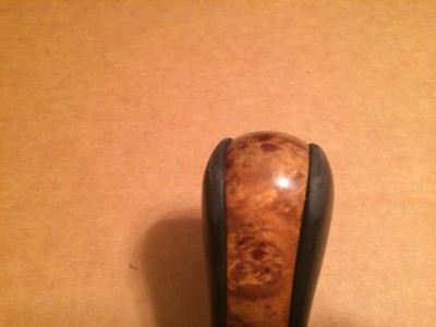 BMW X5 Shifter Knob Gear Selector Wood Grain Leather Oem 02-06