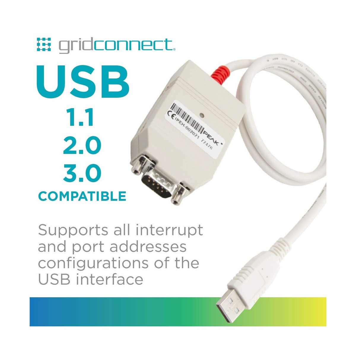 CAN USB Adapter (PCAN-USB) with Isolation (GC-CAN-USB-ISO) | eBay