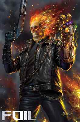 Ghost Rider Final Vengeance #1 Lucio Parrillo Homage Foil Cover Marvel Comics