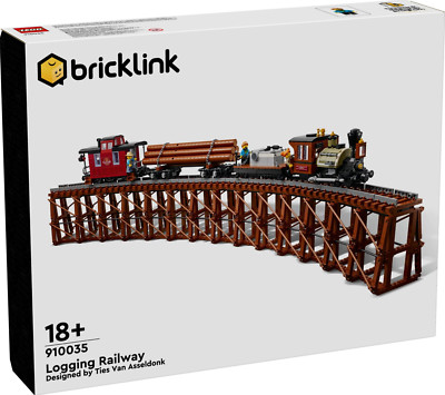 LEGO  910035 Bricklink Designer Program Logging Railway Baumfäller Eisenbahn NEU