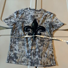 LL Cool J Blue Velvet Cross Tie Dye T Shirt Medium (runs Smaller)