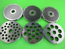PICK YOUR SIZE #42 Meat grinder plate disc Cabelas Hobart Biro Weston STAINLESS