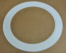6" INCH OVER SIZE TRIM RING WHITE GOOF RING FOR RECESSED CAN LIGHT  24 PACK