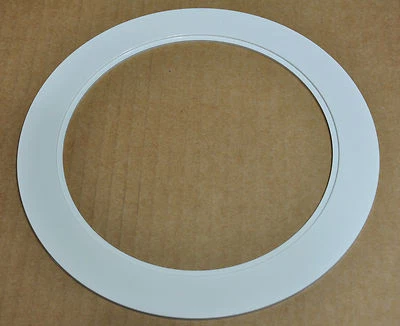 6" INCH OVER SIZE TRIM RING WHITE GOOF RING FOR RECESSED CAN LIGHT 24 PACK