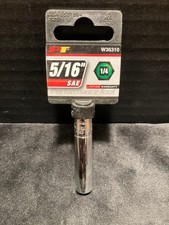Performance Tool 5/16 SAE 1/4 Drive Deep Chro...