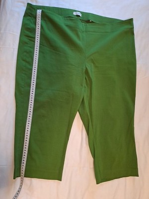 Capri Hose 3/4 Gr.50 Dunkelgrün