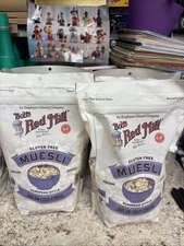 Gluten Free Muesli Cereal, 16oz 4PACK  European Style SMALL BUSINESS 🍇🫐🍌🍎🍐