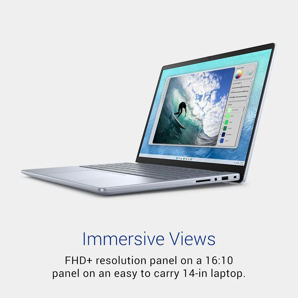 Dell Inspiron 14 Laptop 5440, i5, 16GB Ram, 512 SSD, 14" 2K, Win Pro & Office 24 - Image 2 of 4