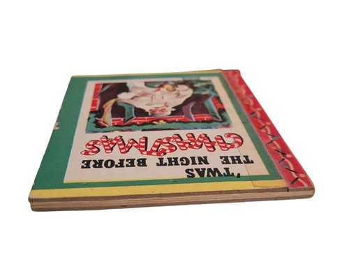'TWAS THE NIGHT BEFORE CHRISTMAS Children's LOLLY POP BOOK Samuel Lowe 1949 - Picture 12 of 17