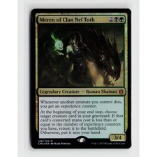 MTG Meren of Clan Nel Toth #186 CMA Commander Anthology Foil M NM Magic Card