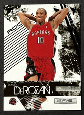 2009-10 PANINI DEMAR DEROZAN ROOKIE CARD RC ROOKIE & STARS /500. rookie card picture
