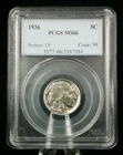 1936 5C Buffalo Nickel PCGS MS66 #6326