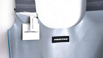 COMME des GARCONS × FREITAG 2023 Glossary Bag Blue and Gray Made