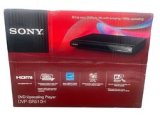 Sony DVP SR510H Upscaling HDMI 1080p Full HD DVD Player with Remote Control New