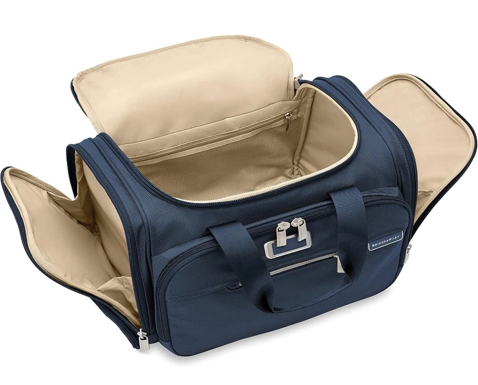 Briggs & Riley Travel Duffel Bag Weekender Luggage for Women & Men BL221-5 NAVY - Image 2 of 4