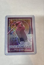 2021 Panini Chronicles - Overdrive Pete Alonso #22 Purple Velocity