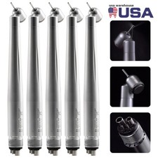 5X Dental 45 Degree Surgical High Speed Handpiece Push Button 4Hole WCA4