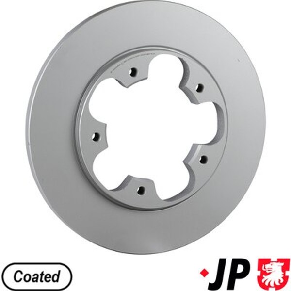2X JP Group Bremsscheibe JP 1563202600 FüR Ford Transit V363 FCD FDD FED FFD Bus-image